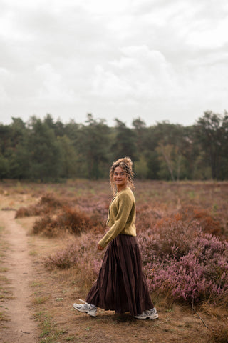 Ydence cardigan eden green