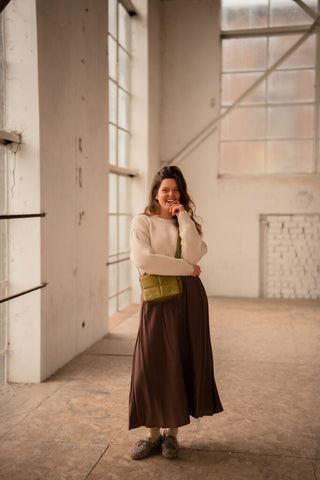 J-9120 skirt old pink/brown nina – foto 3