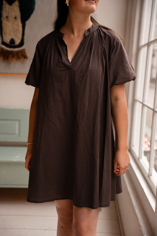 Bella dress mid brown – foto 2