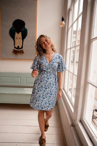 6761 dress wrap blue santorini – foto 2