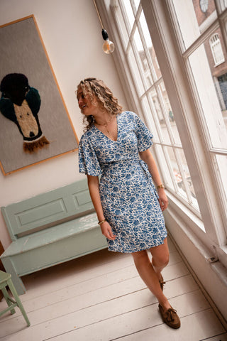6761 dress wrap blue santorini – foto 3