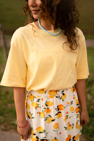 Majo tee 66585 julia yellow