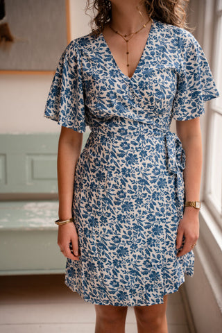 6761 dress wrap blue santorini – foto 4