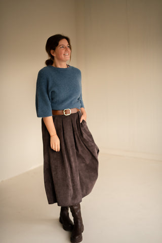 top suus denim blue