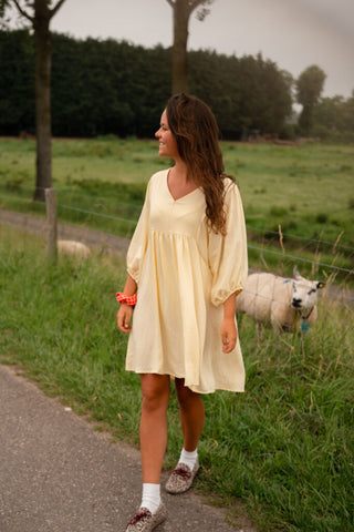 veerle dress azzurro 5670 yellow