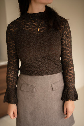 lace flower choco