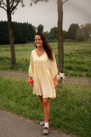 veerle dress azzurro 5670 yellow – foto 3