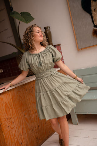 Crete dress short army – foto 4