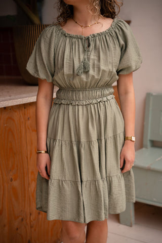 Crete dress short army – foto 2