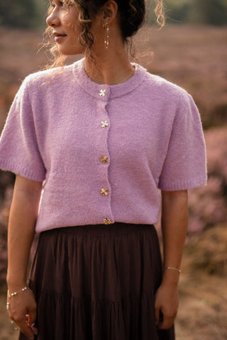 Ydence cardigan Kitty violet