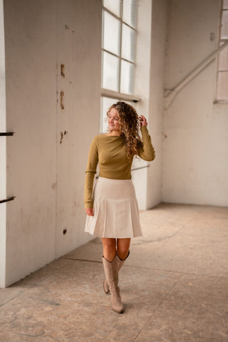 Twisted top 7702 olive – foto 3