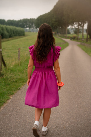8756 azzurro fiona dress magenta – foto 4
