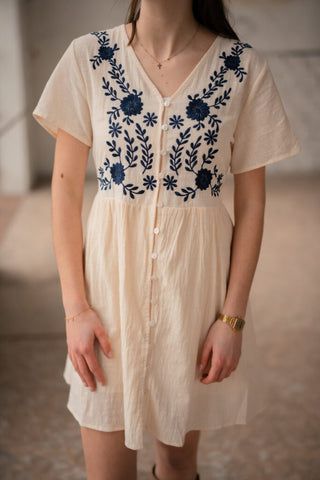 3016 Dress blue Delft