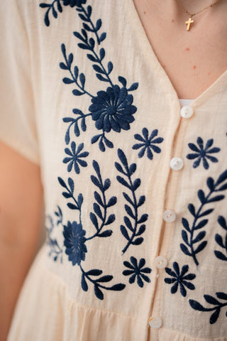 3016 Dress blue Delft – foto 3