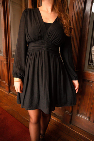 5118 black dress short