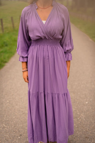leina dress 3673 azzurro purple – foto 2