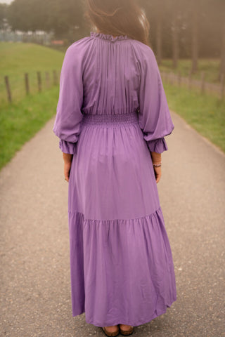 leina dress 3673 azzurro purple – foto 6