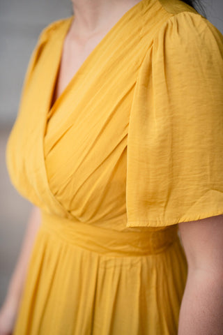 Wow wedding dress yellow 6009 sh – foto 5