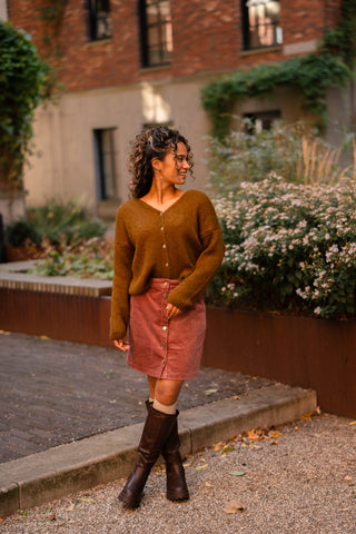 cardigan olive
