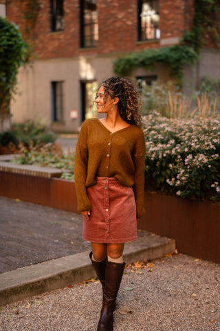 cardigan olive