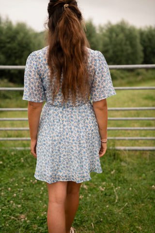 majo 29627 dress bostone blue flower – foto 2