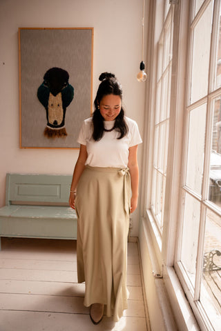 418-1 skirt wrap chic tropez mint