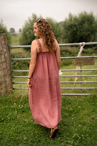 mallorca dress bou old pink – foto 2