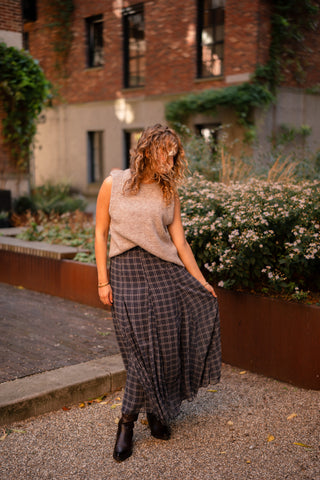City skirt navy