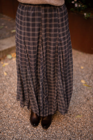 City skirt navy
