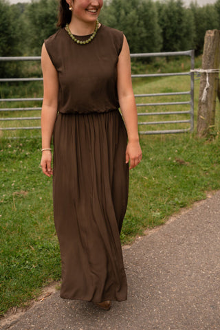 5569 brown set azzurro skirt – foto 3