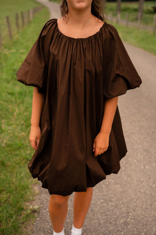 Azzurro dress corfu 8729 brown – foto 2