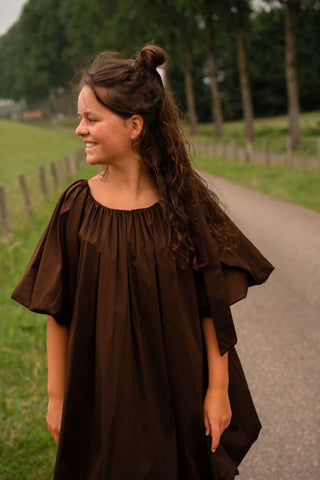 Azzurro dress corfu 8729 brown – foto 3