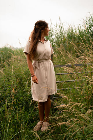 95261 anne dress beige – foto 3