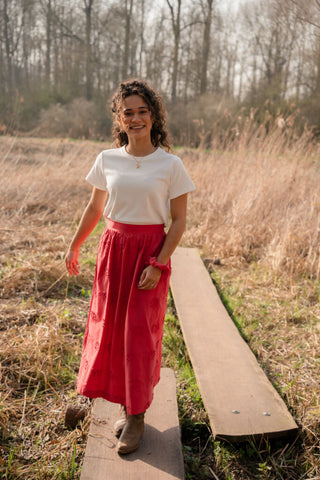 Call skirt Joyce framboise 8007 – foto 2