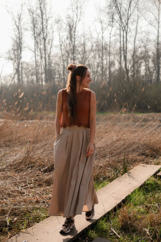 1536 brown daphne top kaar flower – foto 2