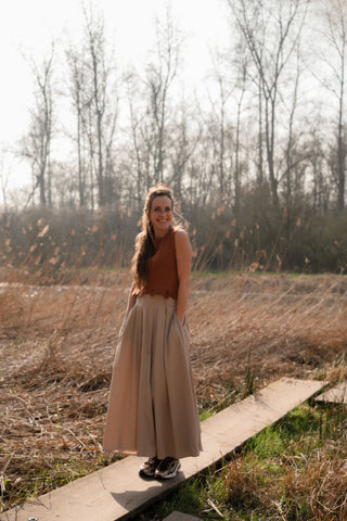 1536 brown daphne top kaar flower – foto 3