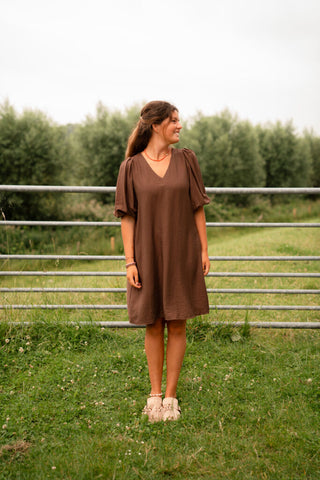 3844-1 azzurro dress fav benthe brown