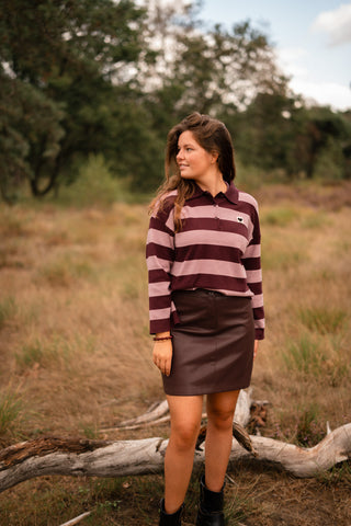 Ydence skirt Alana aubergine