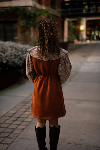 Spencer suede dress camel