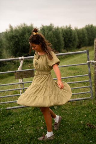 Crete dress short olive – foto 3