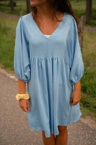 veerle dress azzurro 5670 blue – foto 2