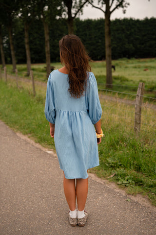 veerle dress azzurro 5670 blue – foto 3