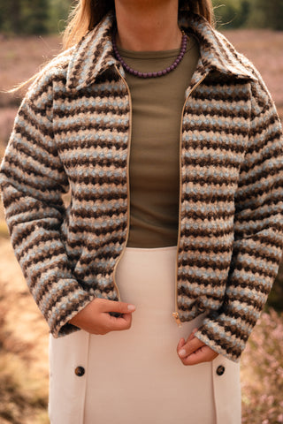 Ydence jacket Evelina light blue