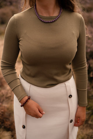 Azzurro shirt stretch Kim army