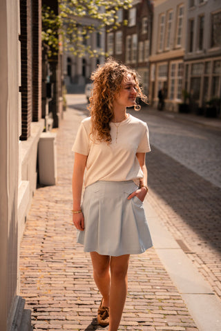 9493 skirt azzurro jip blue – foto 2
