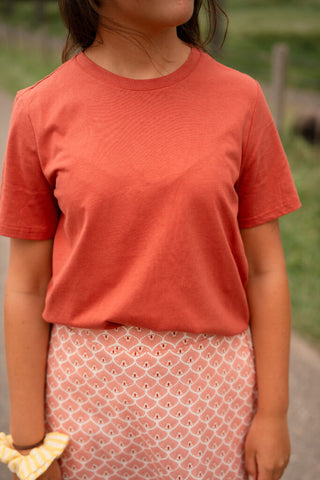 april shirt 1308 vieux rose