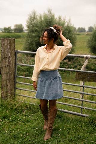 blouse 62-16 stripes yellow – foto 4