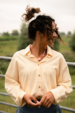 blouse 62-16 stripes yellow