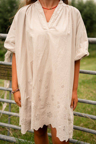 romee beige dress – foto 3