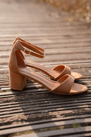 6200 suede camel heels – foto 2
